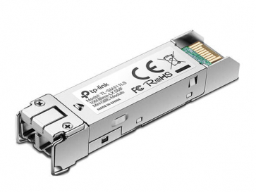 TP-Link TL-SM311LS Module transceiver Fibre optique Gigabit monomode Mini Gbic Mono connecteur LC portée de 10km