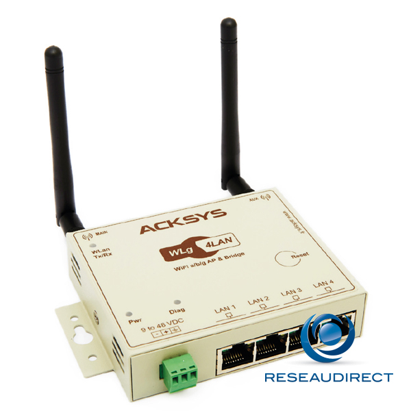 axGear Pont réseau LAN Convertit le port Ethernet RJ45 en WiFi sans fil 