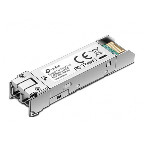 TP-Link TL-SM311LS Module transceiver Fibre optique Gigabit monomode Mini Gbic Mono connecteur LC portée de 10km