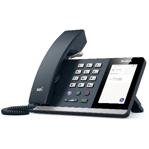 Yealink MP45 Téléphone USB certifié compatible Microsoft Teams avec écran tactile compact